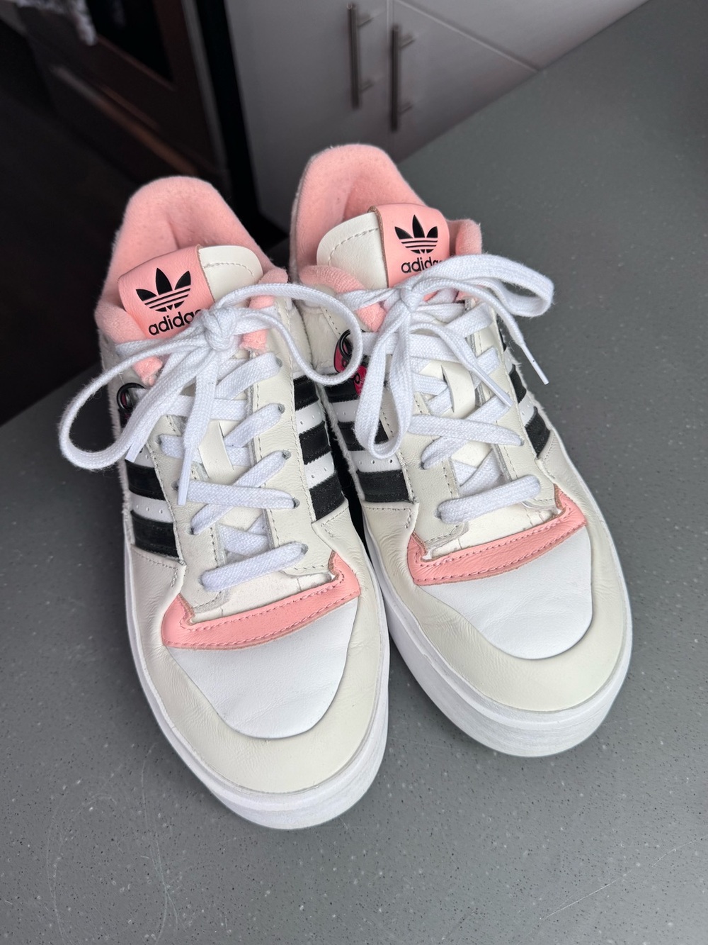 Adidas Low Platform Hello Kitty Sneaker - Picture 8 of 13